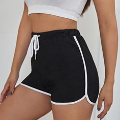 на кулиске Спортивный Шорты Shein