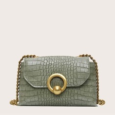 Рельефная сумка через плечо Shein