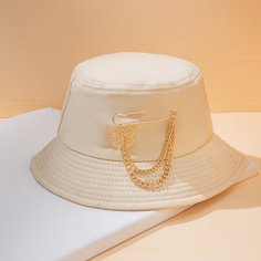 Шляпа с декором булавки Shein