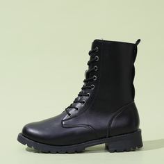Минималистичные ботинки на шнурках Shein