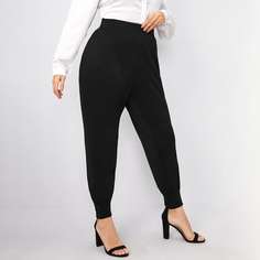 Брюки размера плюс с высокой талией Shein