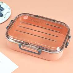 1шт коробка для ланча с прозрачной крышкой Shein