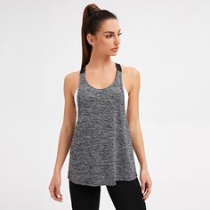Спортивная майка без бюстгальтера Shein
