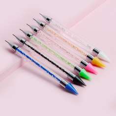 1шт ручка для дизайна ногтей случайного цвета Shein