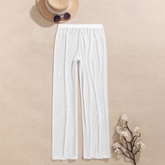Прозрачные пляжные брюки Shein