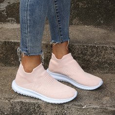 Розовый Удобный Кеды Shein