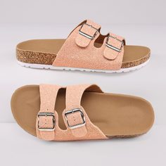 Кораллово-розовый Сандалии/босоножки Shein