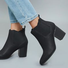 Сапоги на каблуках Shein