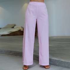 однотонные широкие брюки Shein