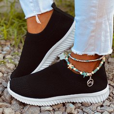 Кроссовки без шнурков Shein