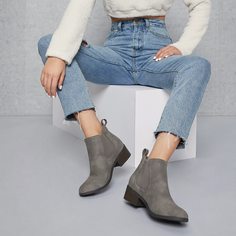 Сапоги челси из искусственной кожи Shein