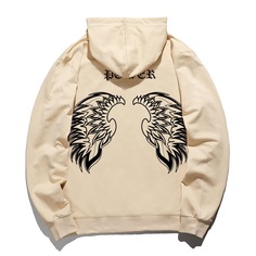 Мужской свитшот с капюшоном и принтом Shein