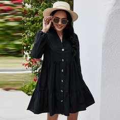 Платье с рукавом Shein