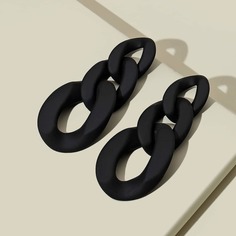 Акриловые серьги-подвески в форме цепи Shein