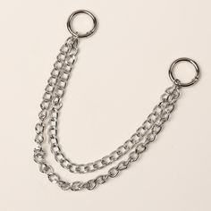 Многослойная металлическая цепочка для брюк Shein