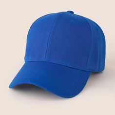 Однотонная бейсболка Shein