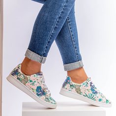 на шнурках Тропический Отпуск Кроссовки Shein