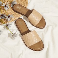 Стеганые сандалии Shein