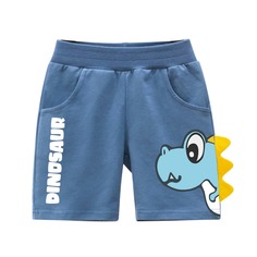 Аппликация буква Повседневный Шорты для мальчиков Shein