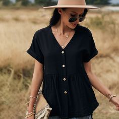 Блузка с графическим принтом Shein