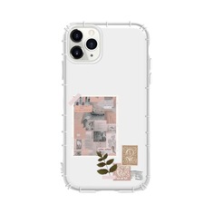 Прозрачный чехол для iPhone с принтом 1шт Shein