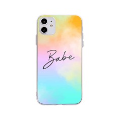 Чехол для iPhone с текстовым принтом Shein