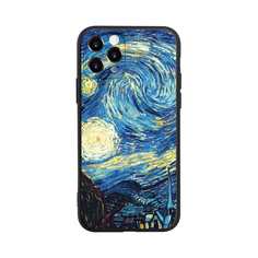 Чехол для iPhone с узором "Звездное Небо" Ван Гога Shein