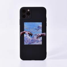 1шт чехол для iPhone с принтом Shein