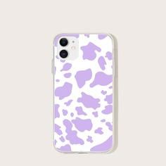Чехол для iPhone с принтом 1шт Shein