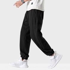 Мужские спортивные брюки с эластичной талией Shein