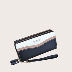 Контрастный длинный кошелек Shein