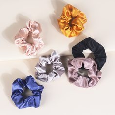 6шт резинка для волос и девочек Shein