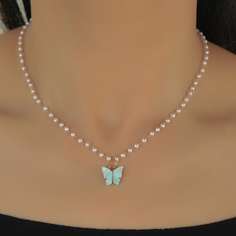 Многослойное ожерелье с бабочкой Shein