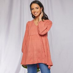 Топ для беременных с оригинальным рукавом Shein