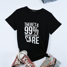 Лозунг Повседневный Футболки Shein