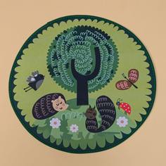 Детский игровой коврик с мультипликационным принтом Shein