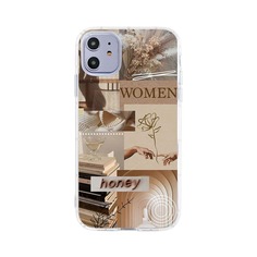 Чехол для iPhone с принтом "эстетический коллаж Shein