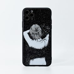Чехол для iPhone с графическим принтом Shein