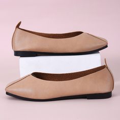 Одноцветный Элегантный Балетки Shein