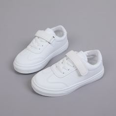 на шнурках Одноцветный Детские кроссовки Shein