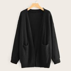 Кардиган с карманом Shein