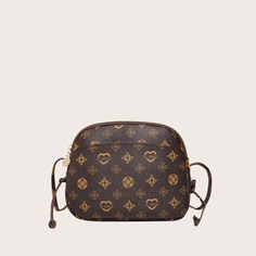 Сумка через плечо с принтом для девочек Shein