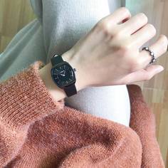 Минималистские стрелочные кварцевые наручные часы Shein