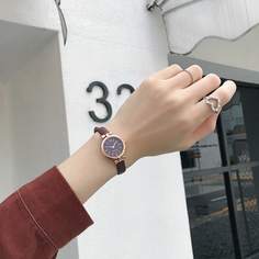 Красный Повседневный Часы Shein