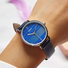 Круглые стрелочные наручные часы Shein
