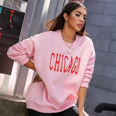 буква Повседневный Свитшоты Shein