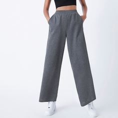 Однотонные джоггеры с карманом Shein