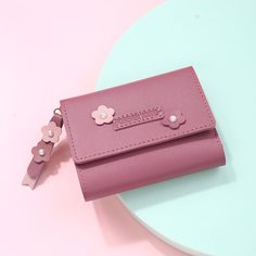 Маленький кошелек с цветами и искусственными жемчугами Shein