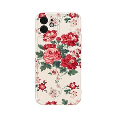 Чехол для iPhone с цветочным принтом Shein
