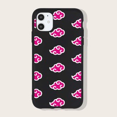 Чехол для iPhone с узором облака Shein